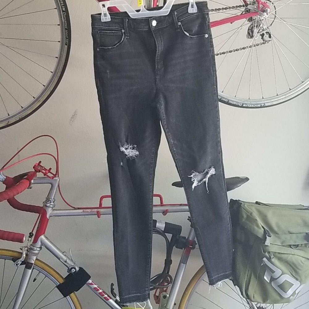 Abercrombie & Fitch high rise super skinny jeans